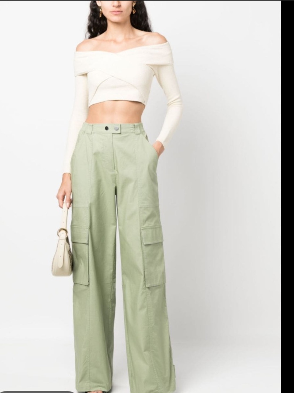 Simkhai Lionelle Cargo Trousers - Green